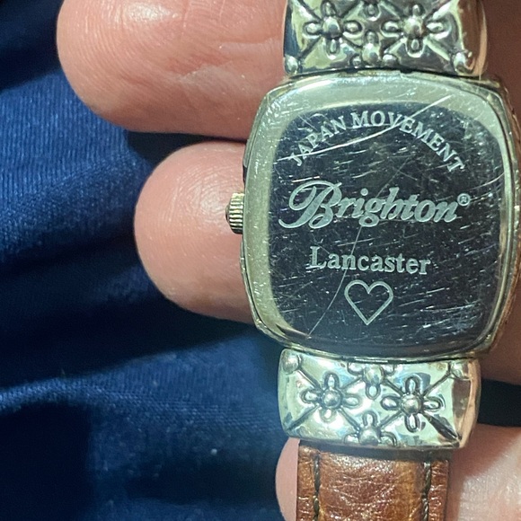 Brighton Silver Swirl Women's Watch - Picture 2 of 3